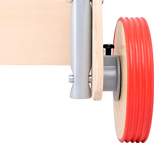 smallfoot 4236 carrello primi passi legno 51 cubetti freno