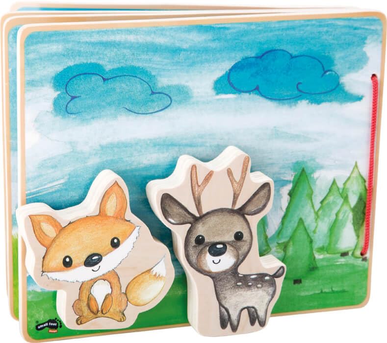 smallfoot 11234 libro legno Paesaggio forestale