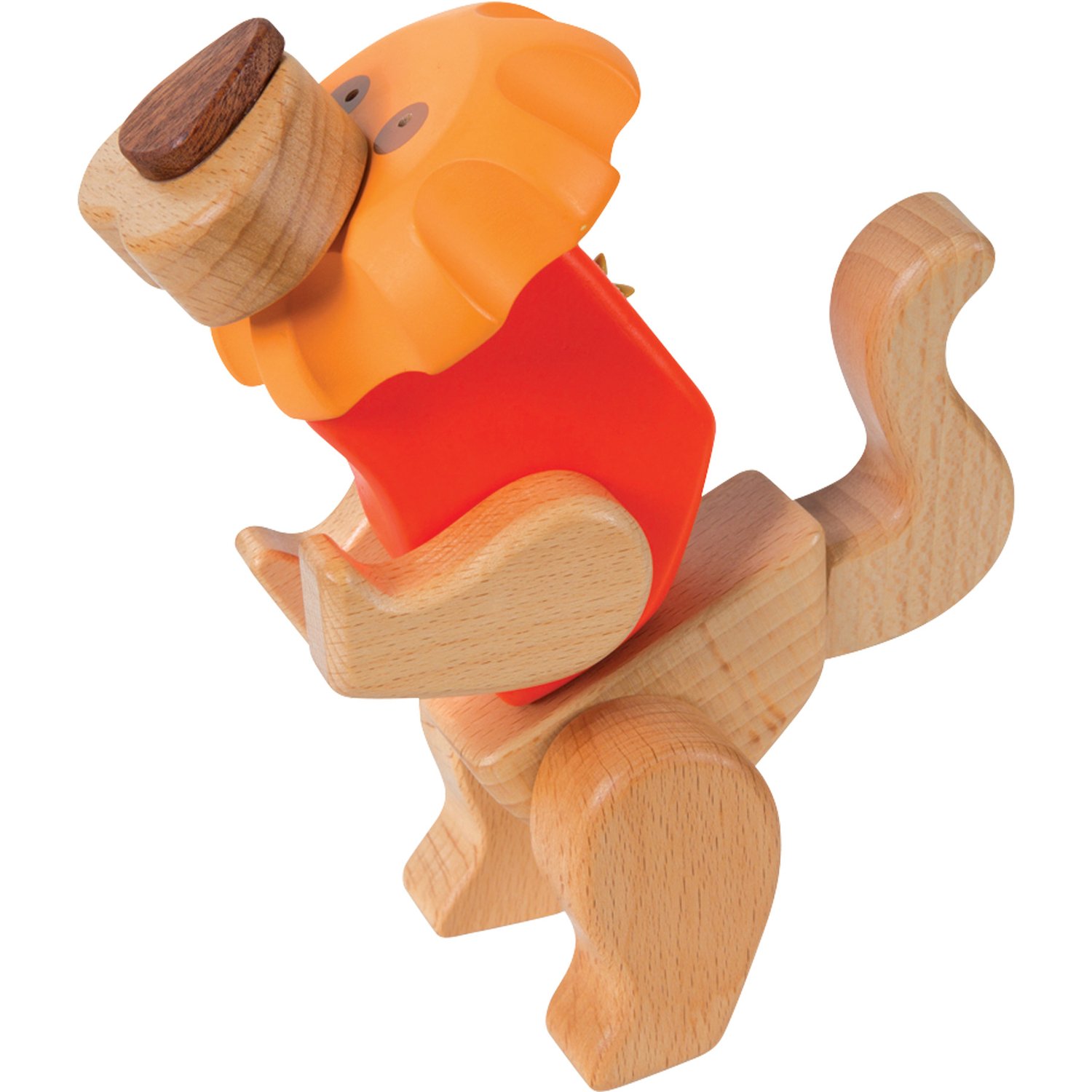 smallfoot 9835 kit costruzioni leone legno incastro