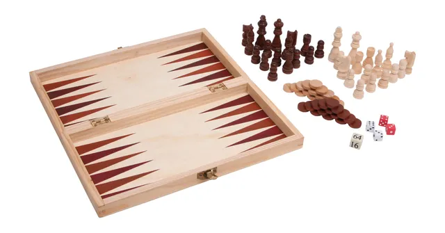 smallfoot Raccolta Giochi Tavolo Legno 3 in 1