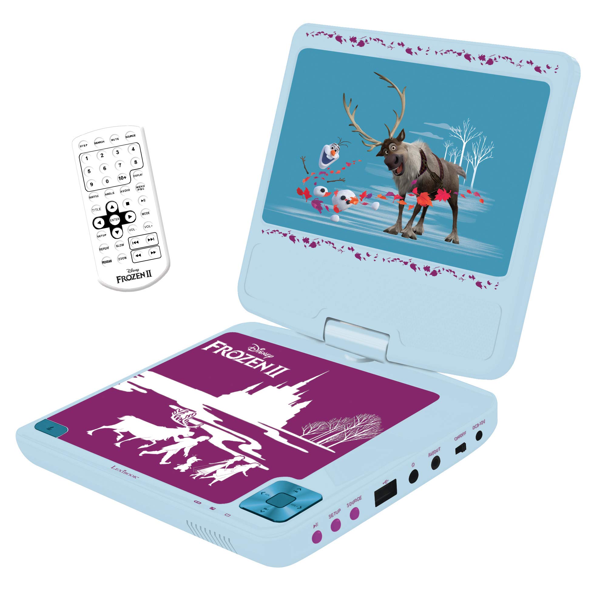 Lexibook Peppa Pig DVDP6PP lettore DVD portatile 7" bambini