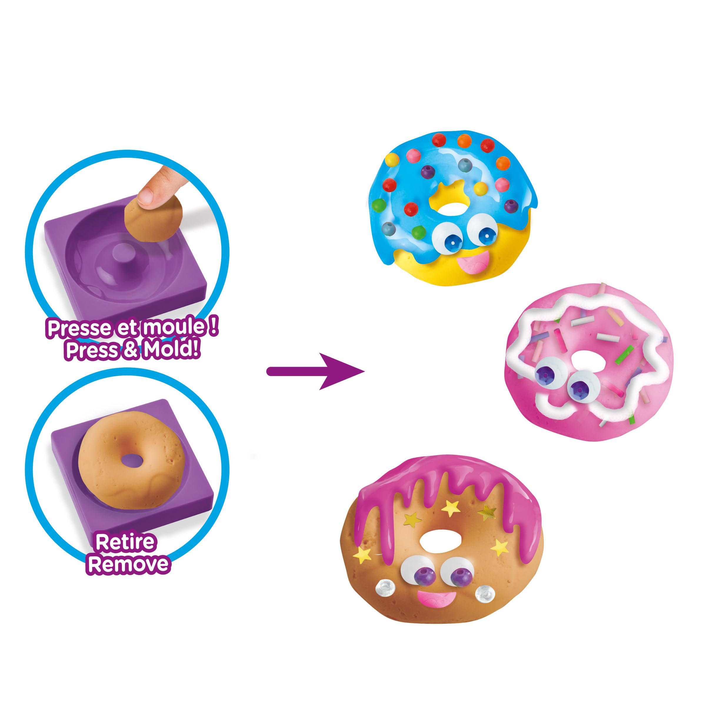 Lexibook CRA-Z-Slimy CRSLIM33 kit slime pasticceria sensoriale
