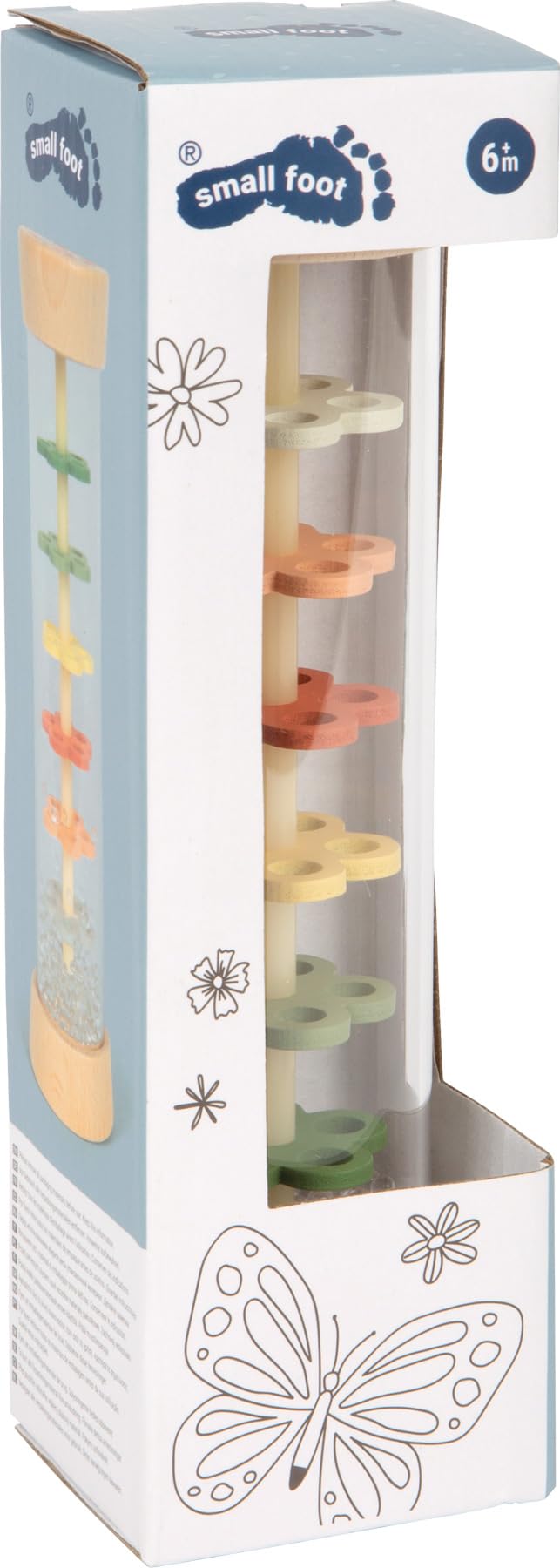 smallfoot 12725 Piccoli Amici bastone pioggia 19 cm
