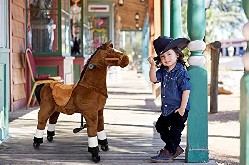 smallfoot 9905 Fulmine cavallo cavalcabile con sterzo