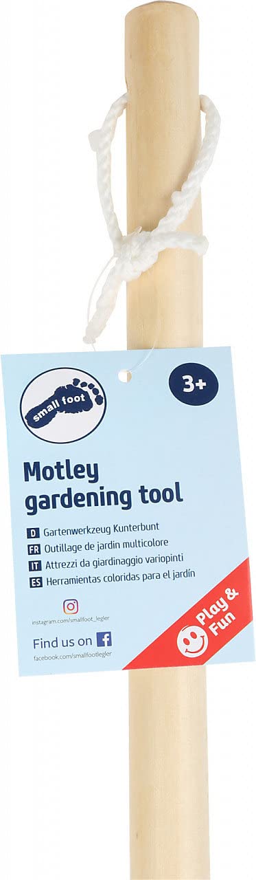 Small Foot 10838 Set Giardinaggio Bambini 4 Pezzi Legno