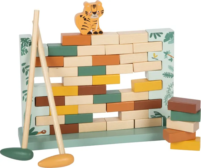 smallfoot Safari muro traballante gioco legno martelli