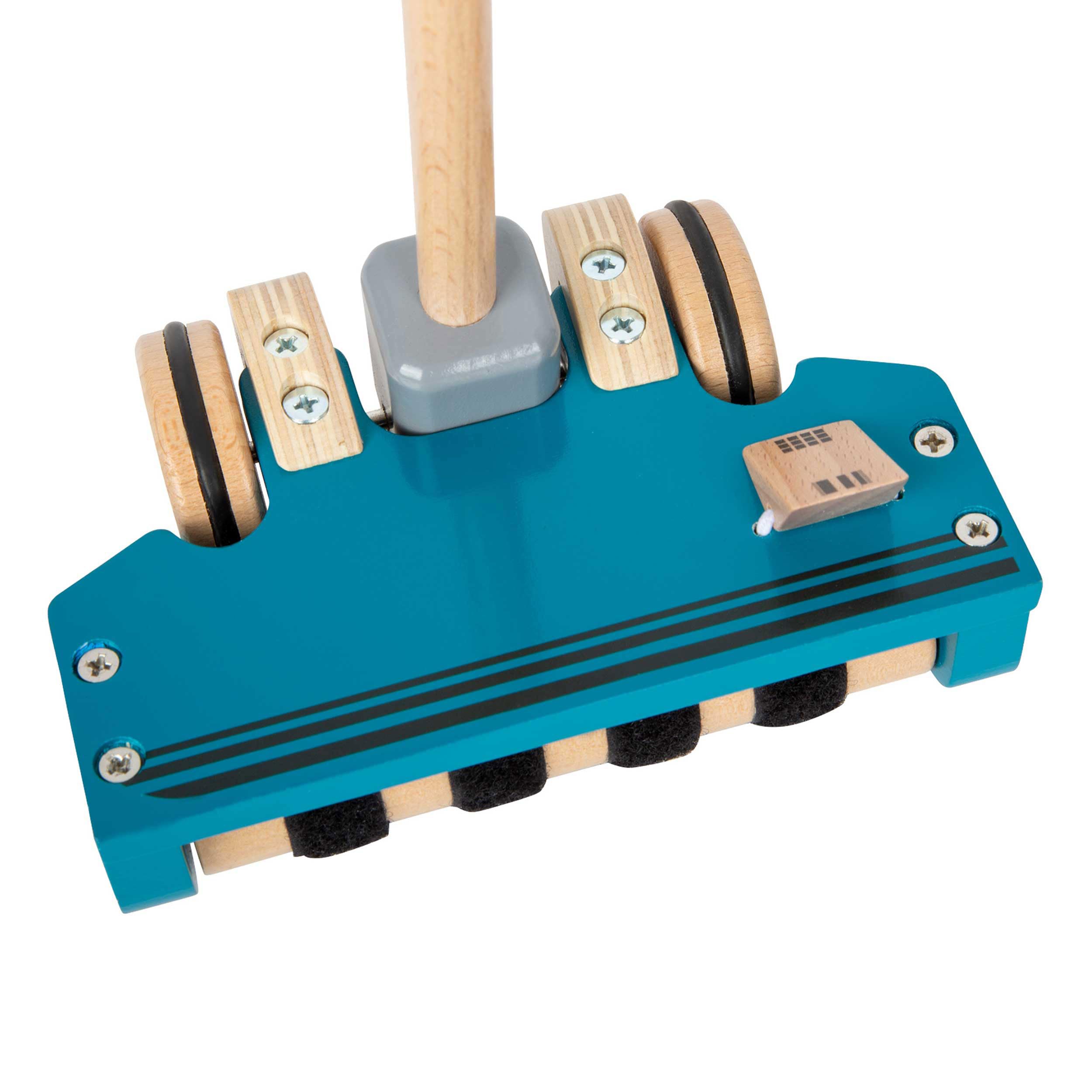 smallfoot 11735 Aspirapolvere Legno da Spingere dai 18 mesi