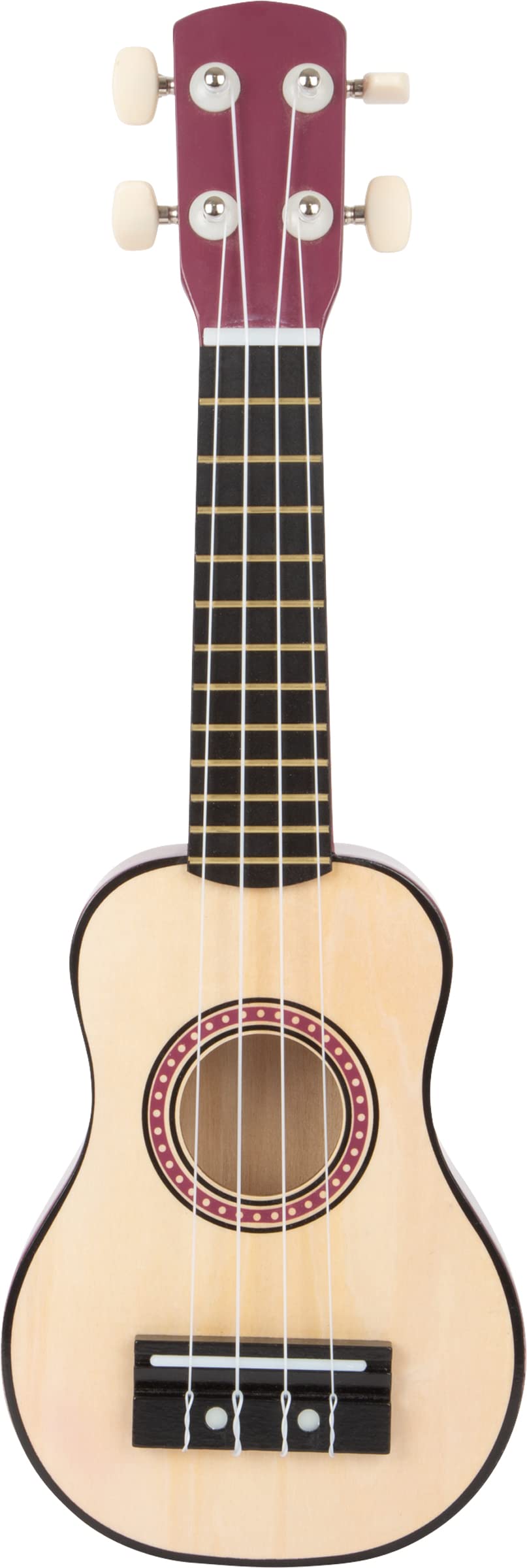 smallfoot 11750 ukulele legno corde nylon bambini