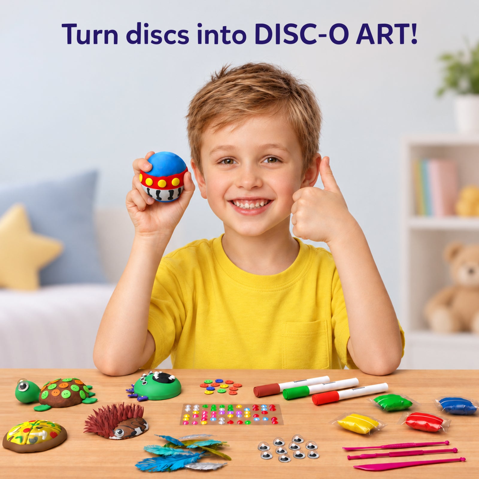 Skillmatics Disc-O Art kit creativo dischi ceramica 4-12 anni