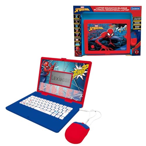 Lexibook Spider-Man JC601SPi5 laptop educativo 164 attività