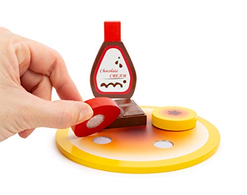 smallfoot 11467 set pancake legno cucina 3 anni