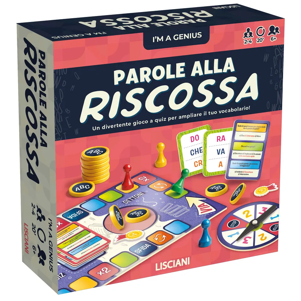 Lisciani I'm a Genius gioco Parole alla Riscossa italiano