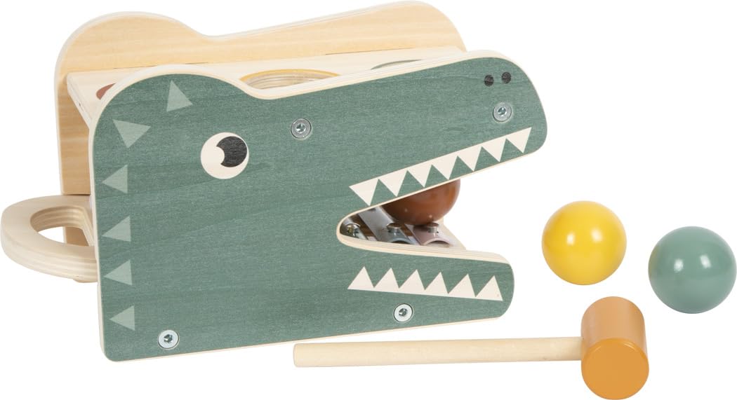 smallfoot 12461 gioco martelletto xilofono safari