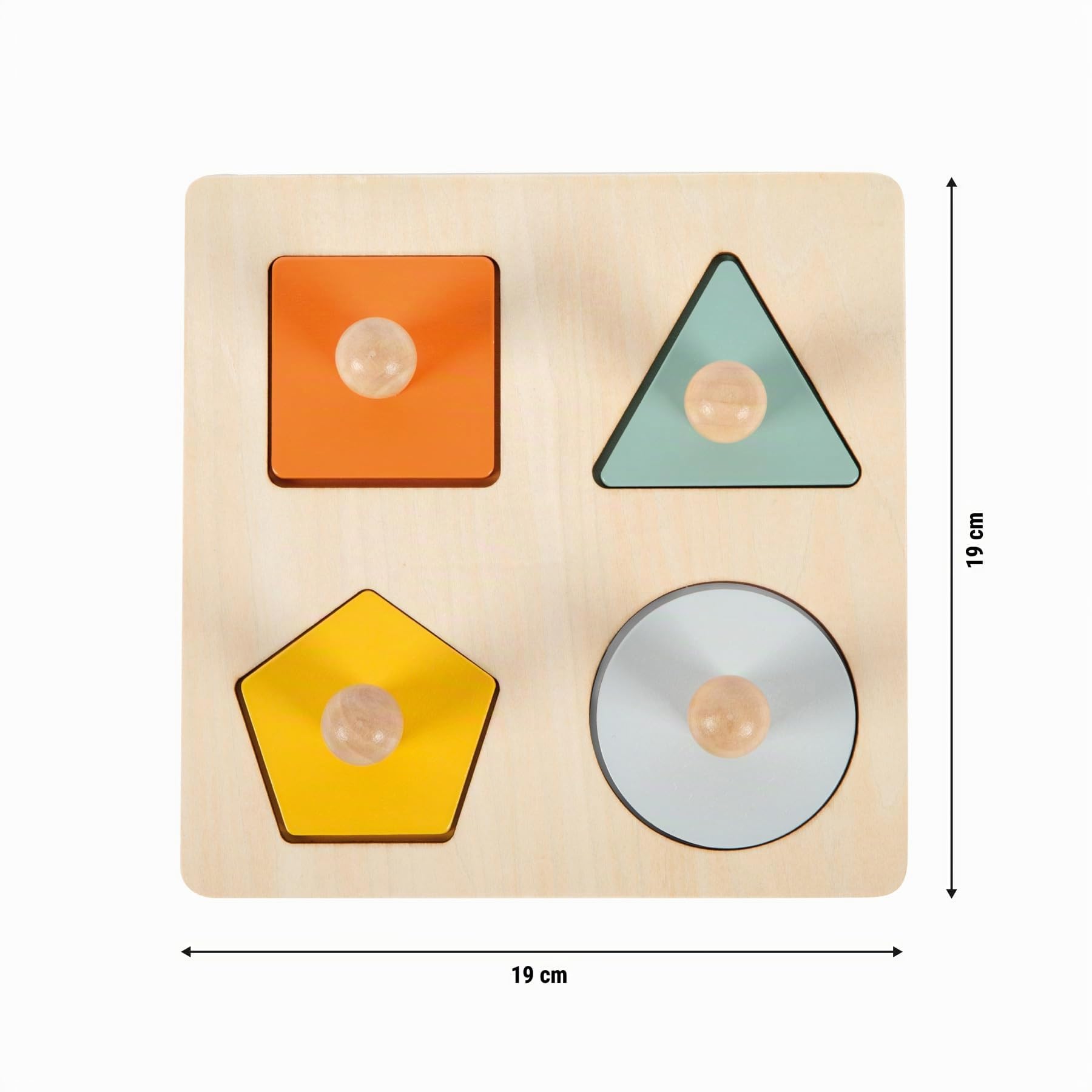 smallfoot 12769 puzzle forme legno Montessori 12 mesi