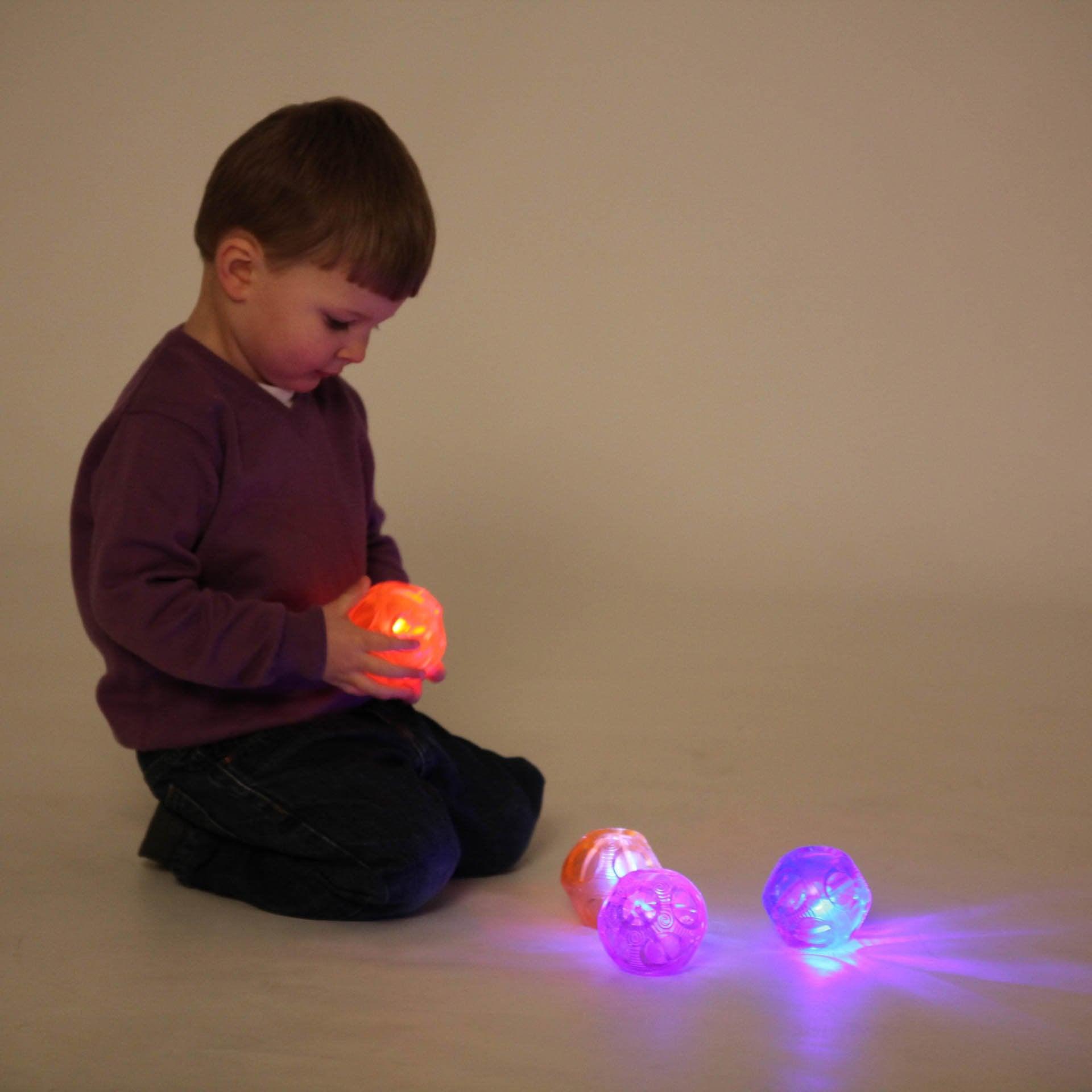 Tickit Palline sensoriali luminose irregolari 4 pezzi