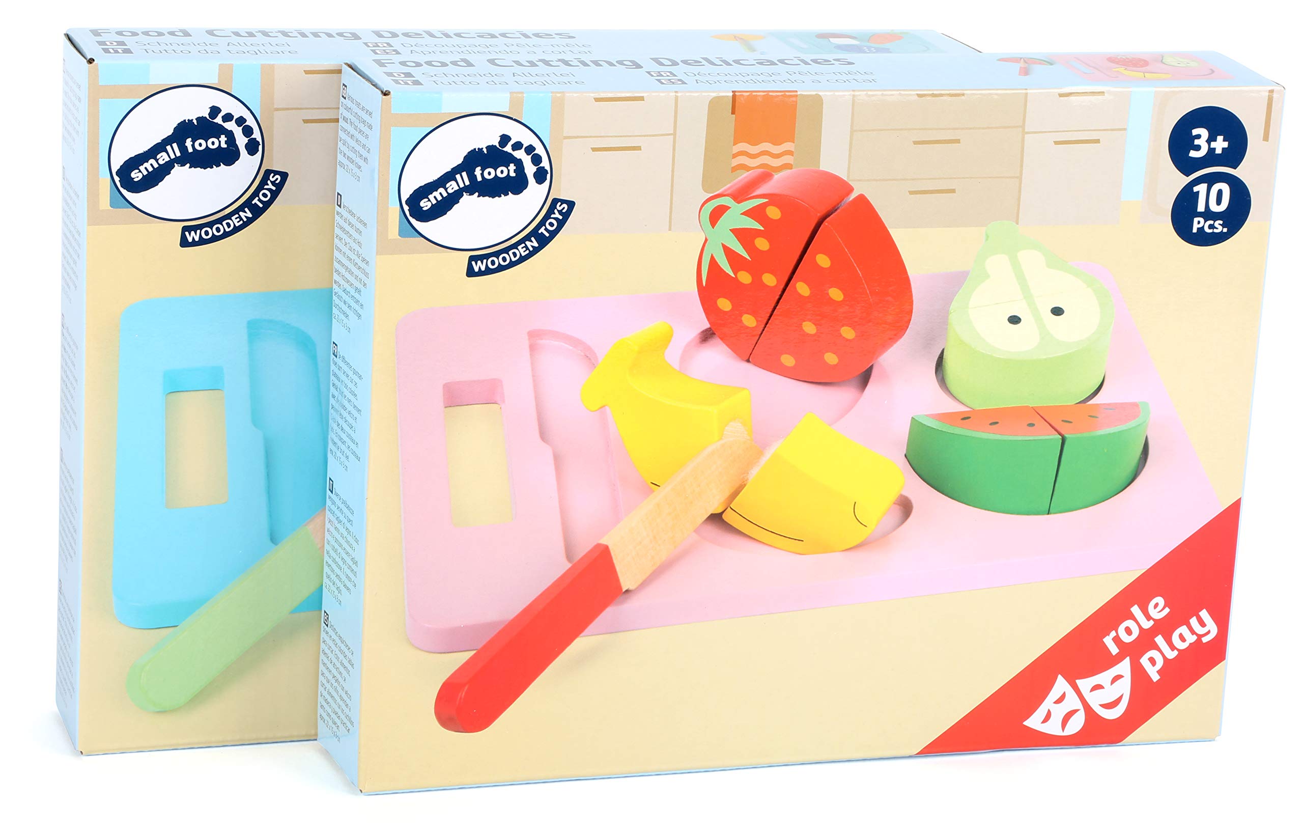 smallfoot Cucina Taglio 2020801 gioco legno lotto 2 pezzi