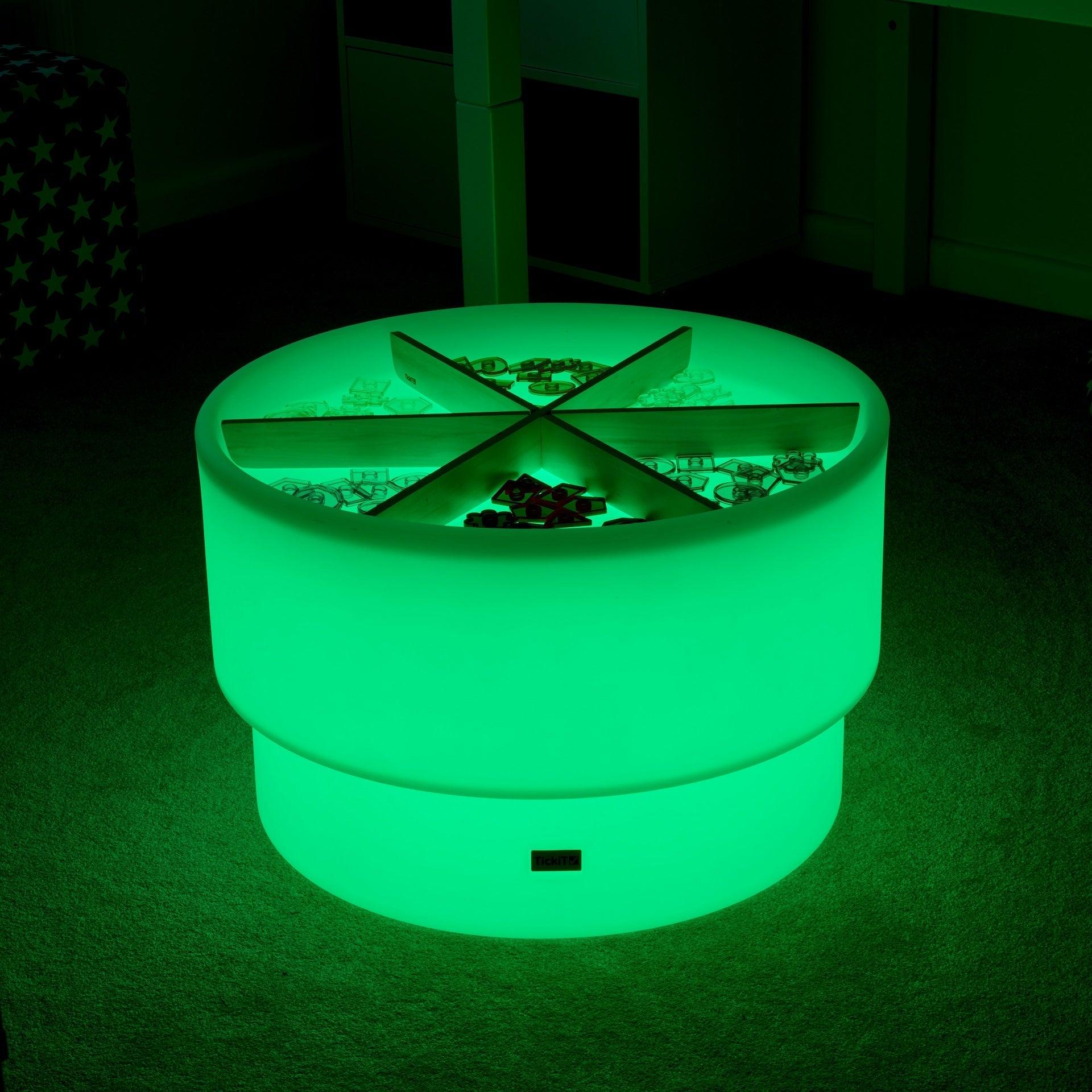 Tickit Discovery Glow Table Tavolo Luminoso con Telecomando
