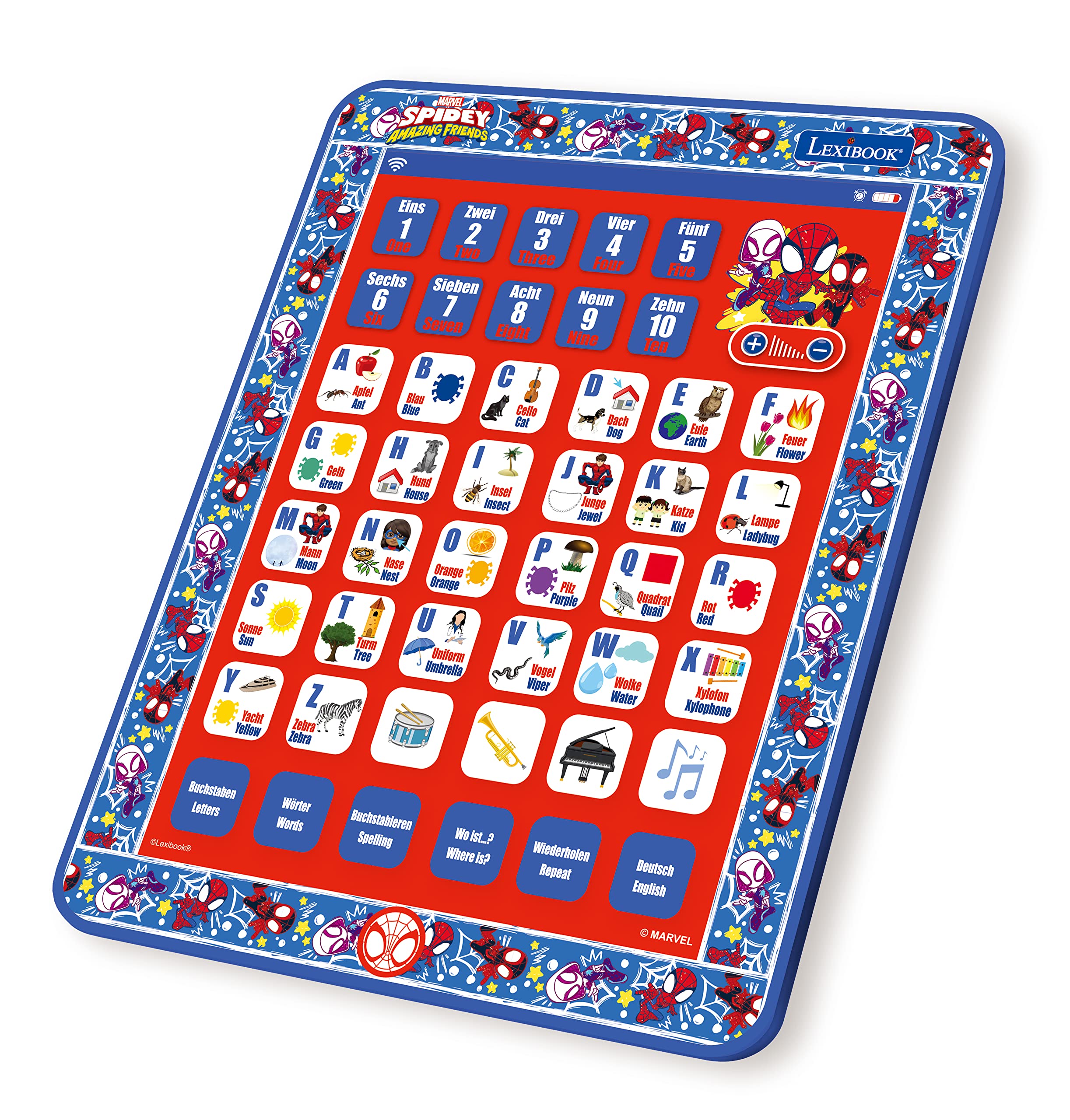Lexibook Spidey JCPAD002SPi3 Tablet Educativo Uomo Ragno
