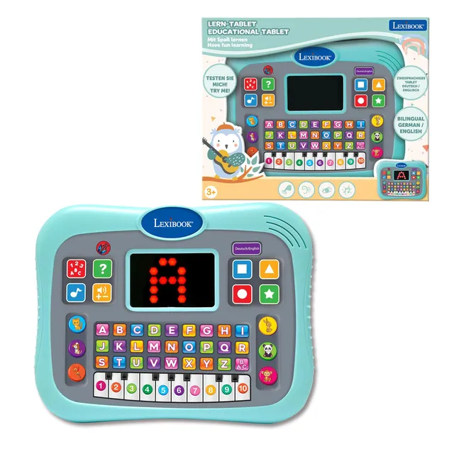 Lexibook JCPAD007i3 Tablet Parlante Blu Inglese Tedesco