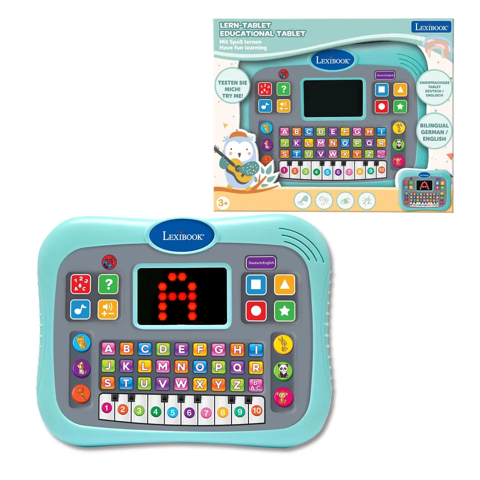 Lexibook JCPAD007i3 Tablet Parlante Blu Inglese Tedesco