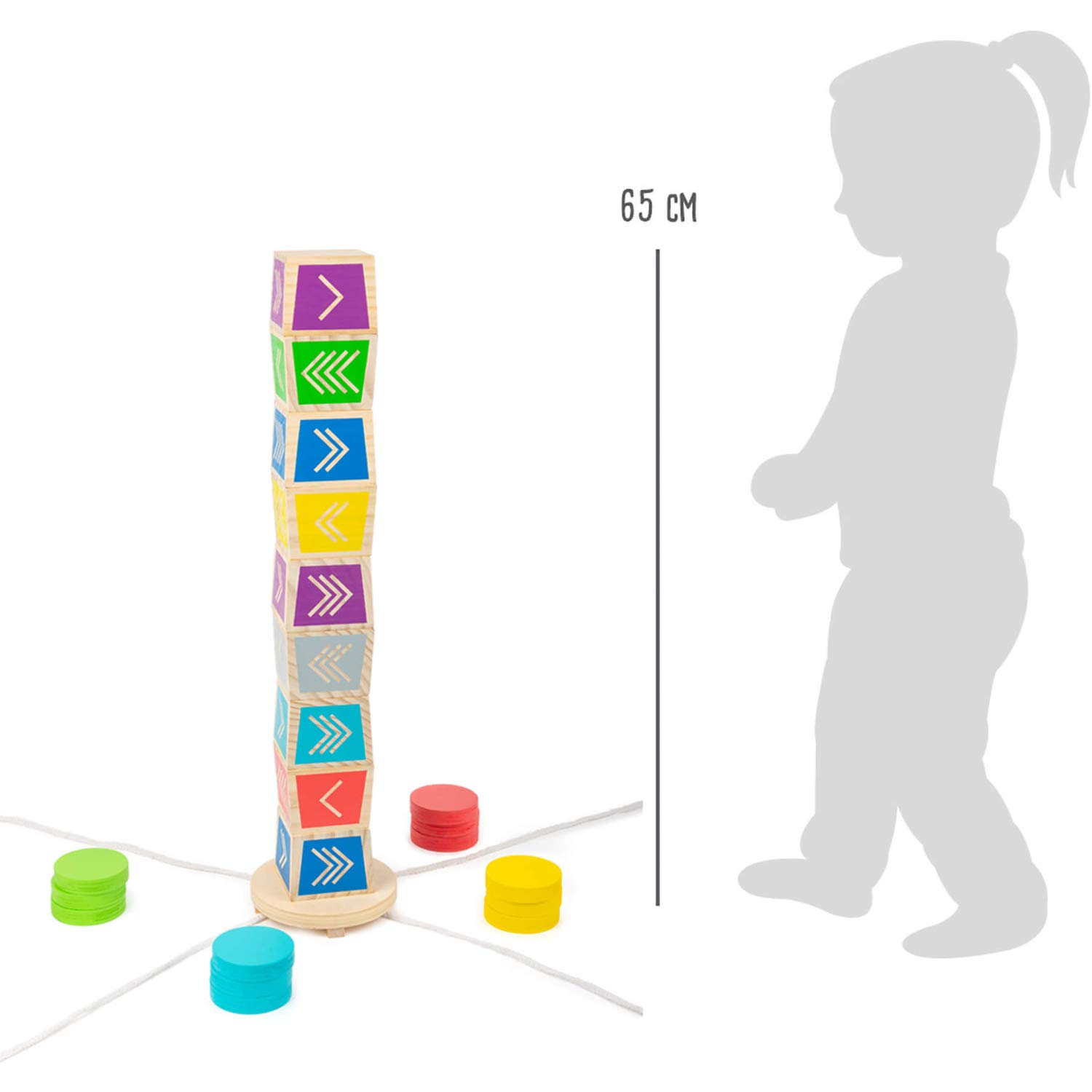smallfoot 12037 gioco kubb vichinghi legno per famiglia