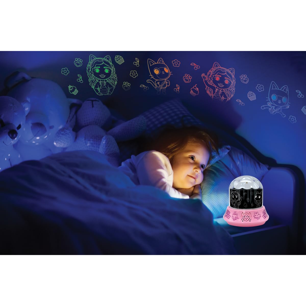 Lexibook Gabby's Dollhouse NLJ035GDH luce notturna con speaker