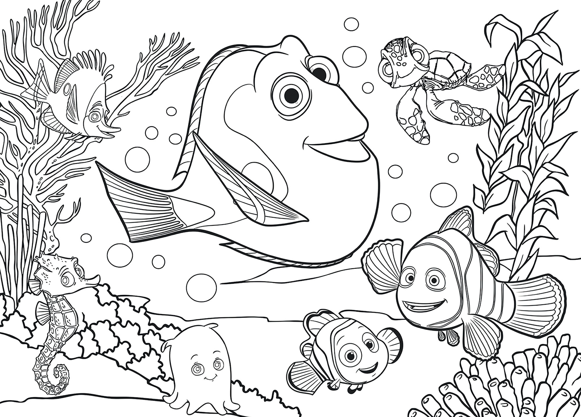 Lisciani Disney Eco-Puzzle Nemo 24 puzzle da colorare