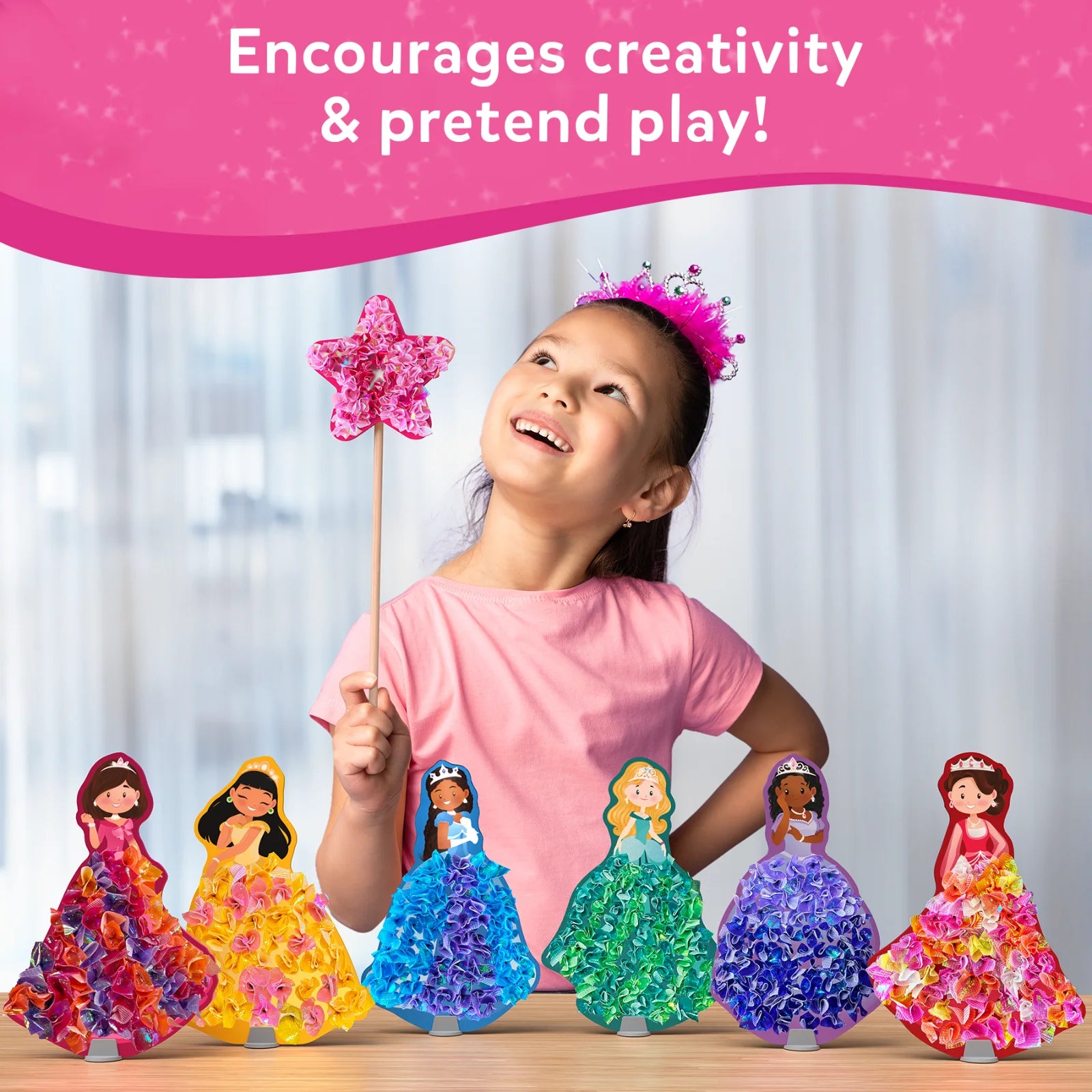 Skillmatics Poke-in Art Magical Princesses kit principesse 4-9 anni