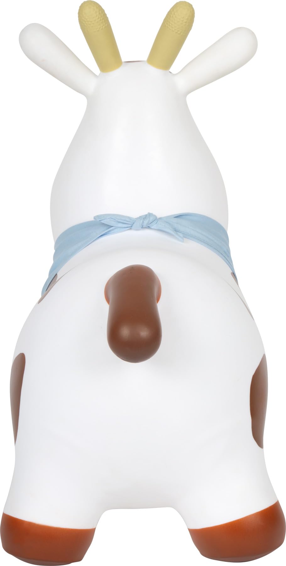 smallfoot 12784 mucca saltellante gonfiabile con pompa dai 2 anni