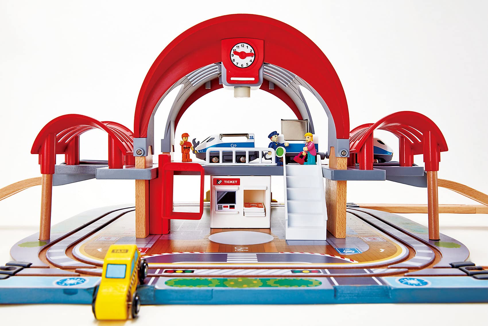 Hape Stazione Grande Città stazione legno con proiettore