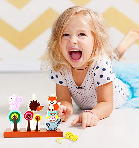 smallfoot 5872 gioco a incastro animali foresta legno