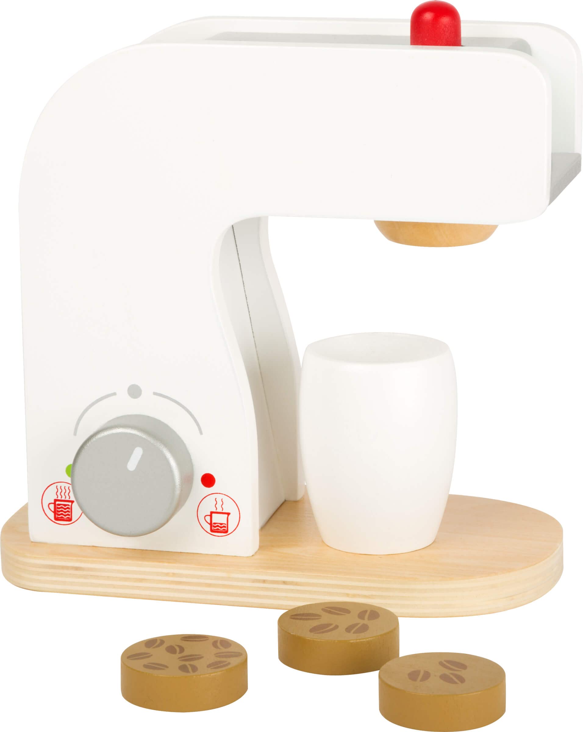 smallfoot Piastra per waffle set cucina legno 4 cialde