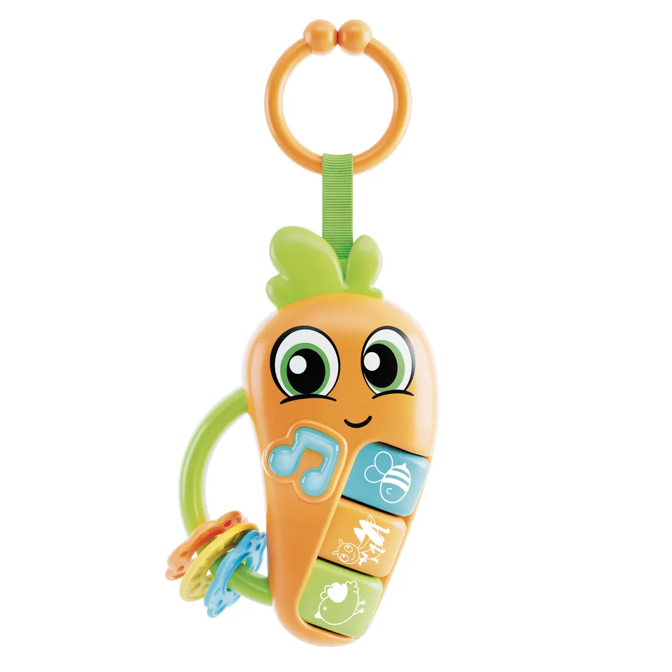 Lisciani Carotina Baby Carrot sonaglio musicale neonati