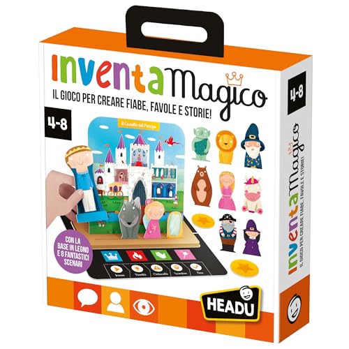 Headu Inventamagico IT61312 gioco storie 4-8 anni