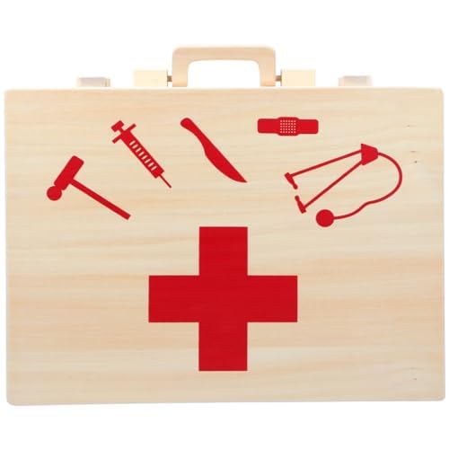 small foot 4602 valigetta dottore legno bambini