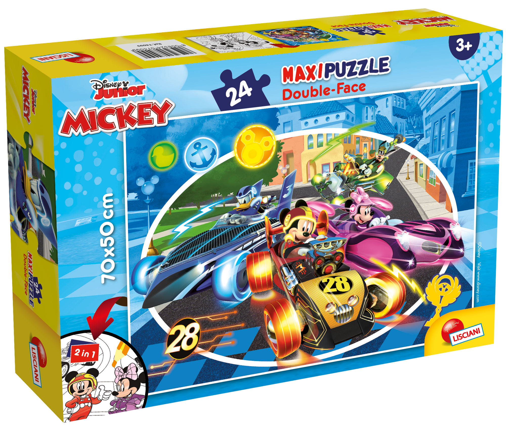 Lisciani Disney Puzzle Maxi Floor 24 Mickey maxipuzzle 24 pezzi