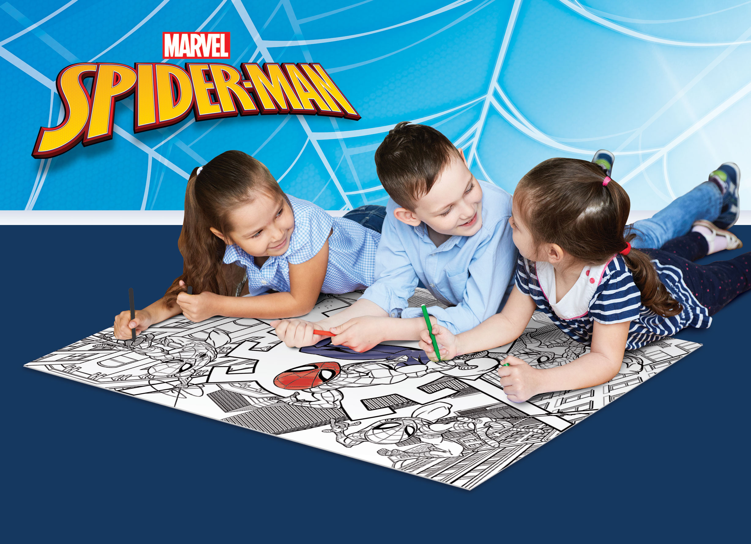 Marvel Puzzle Df Maxi Floor 24 Spider-Man puzzle maxi