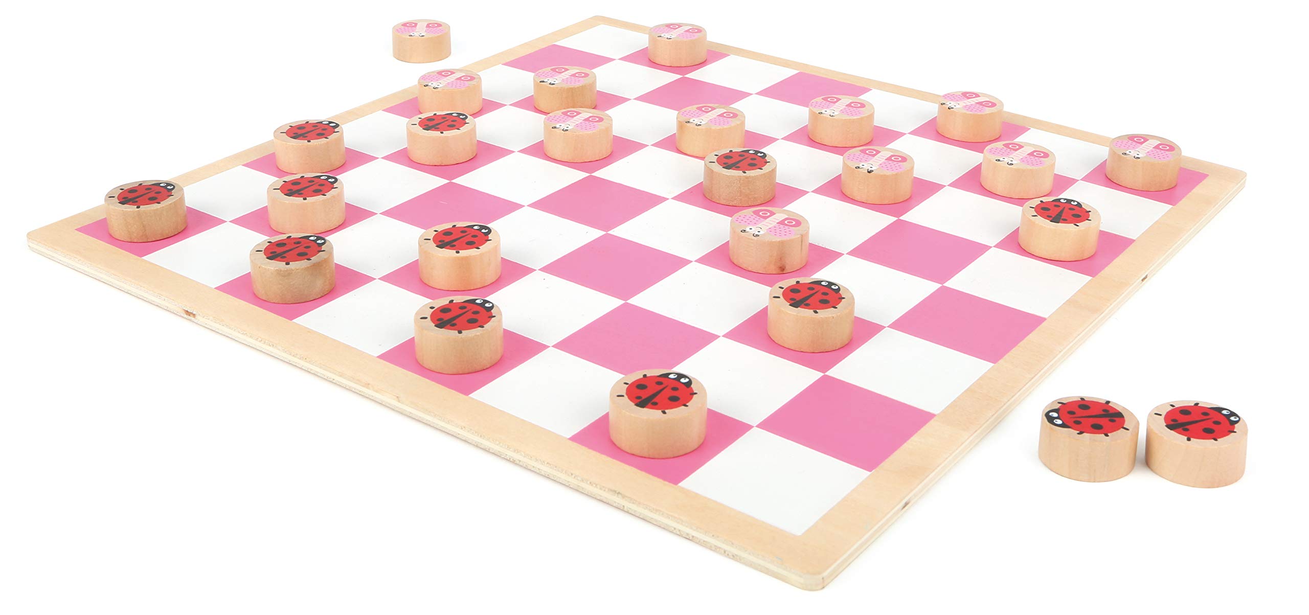 smallfoot Gioco della Signora coccinelle e farfalle legno