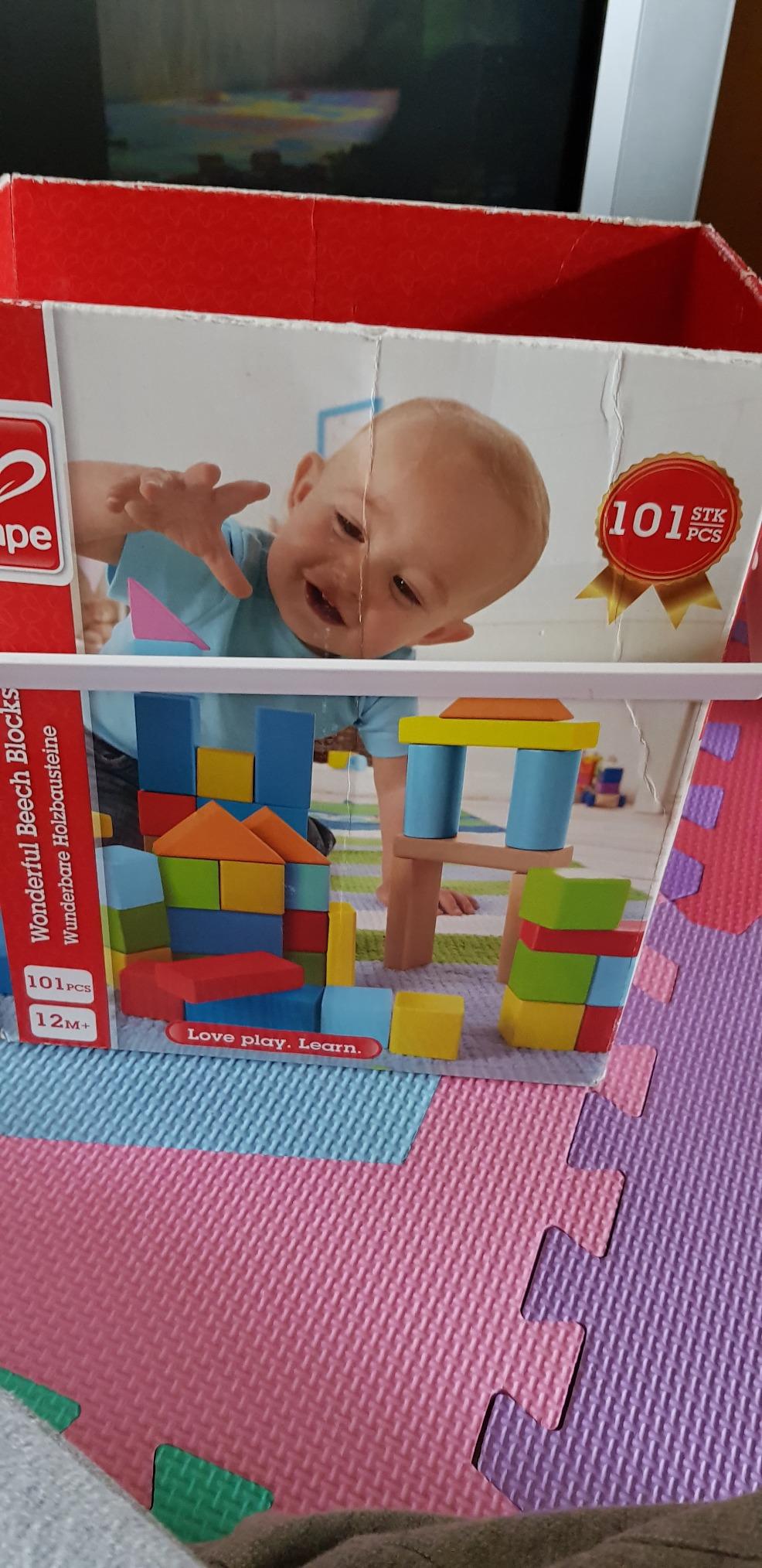Hape Fantastici Blocchi E8247 Costruzioni Legno 101 Pezzi