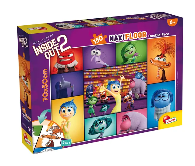 Lisciani Inside Out 2 Puzzle Df Maxifloor 150 150 pezzi