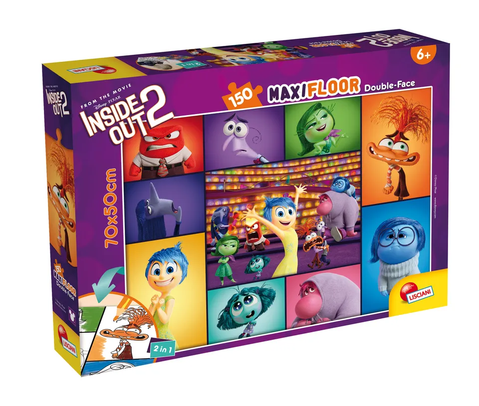 Lisciani Inside Out 2 Puzzle Df Maxifloor 150 150 pezzi