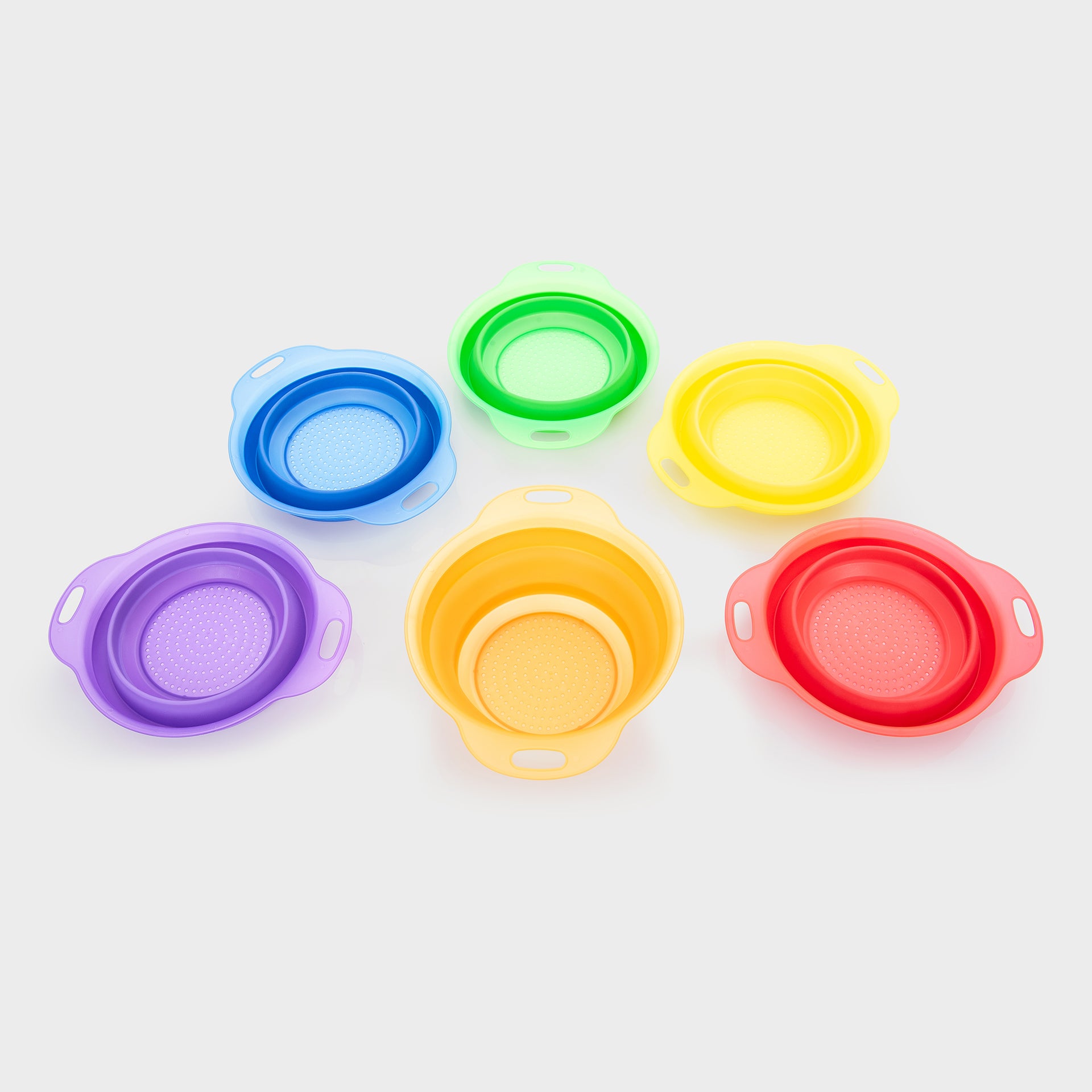 Tickit Setacci colorati impilabili sabbia e acqua 6 pezzi