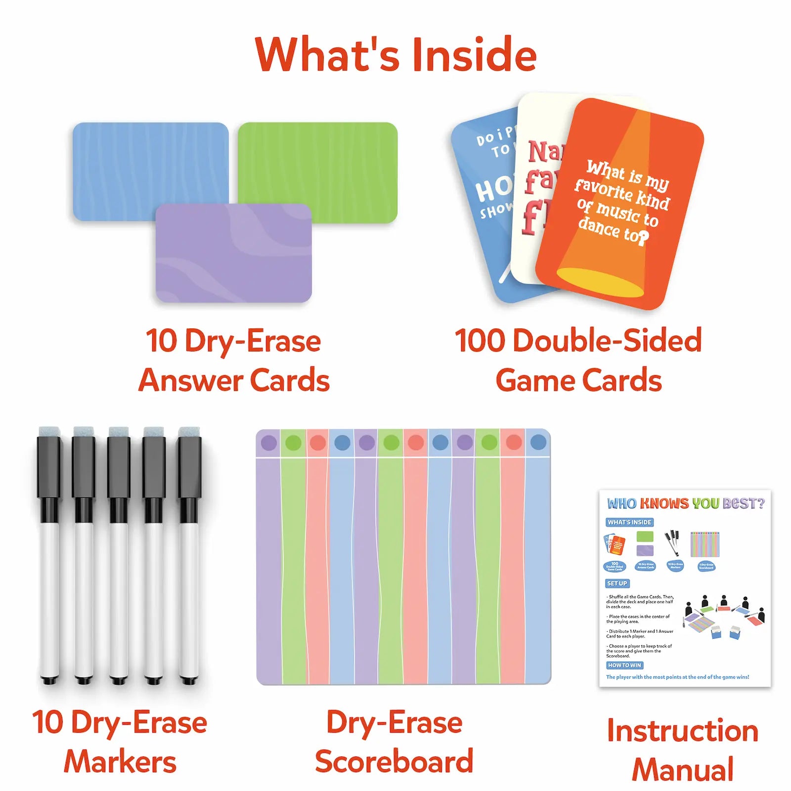 Skillmatics Who Knows You Best gioco di carte famiglia 8+ anni