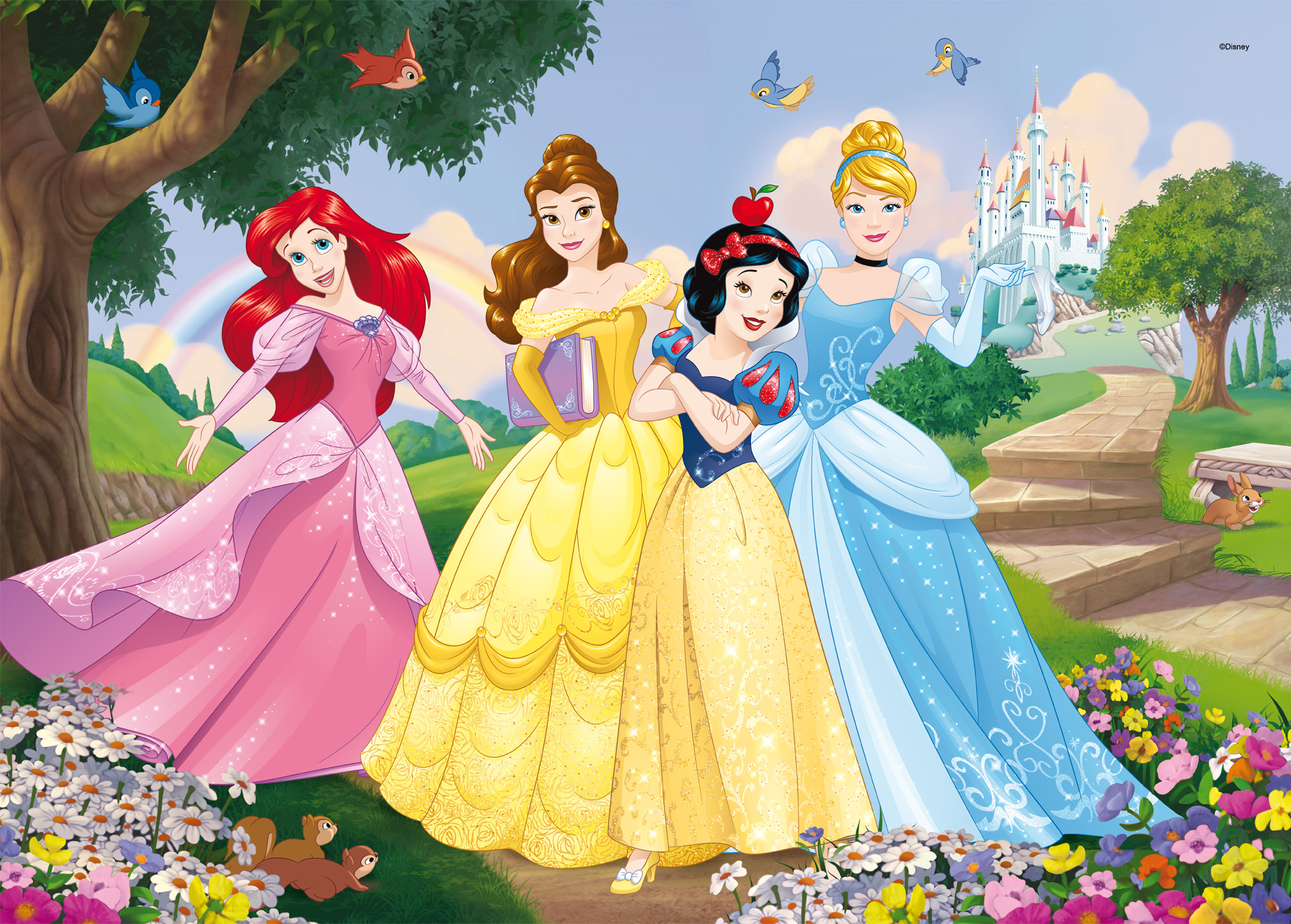 Lisciani Giochi Disney Puzzle DF Maxi Floor 35 Princess 35 pezzi maxi