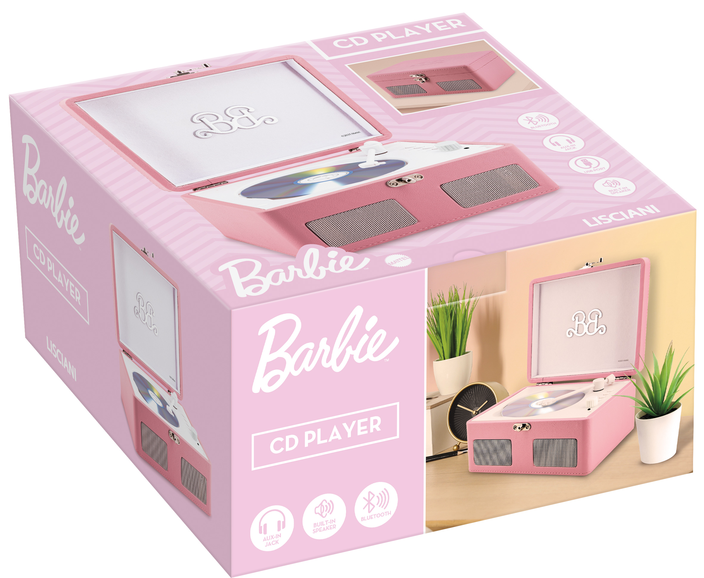 Barbie CD Player lettore CD portatile altoparlante