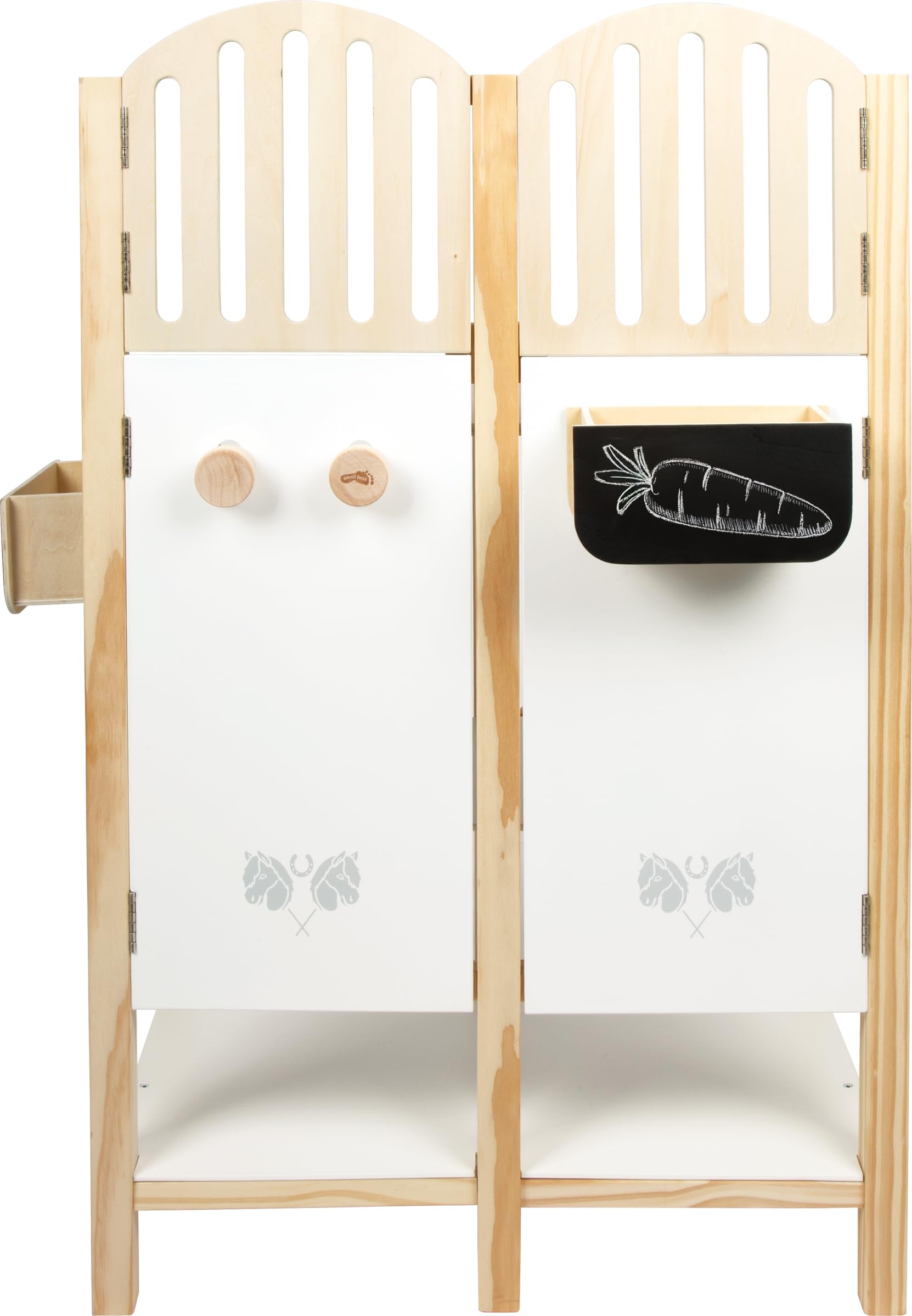 smallfoot stalla cavallucci gioco legno 2 box 12795