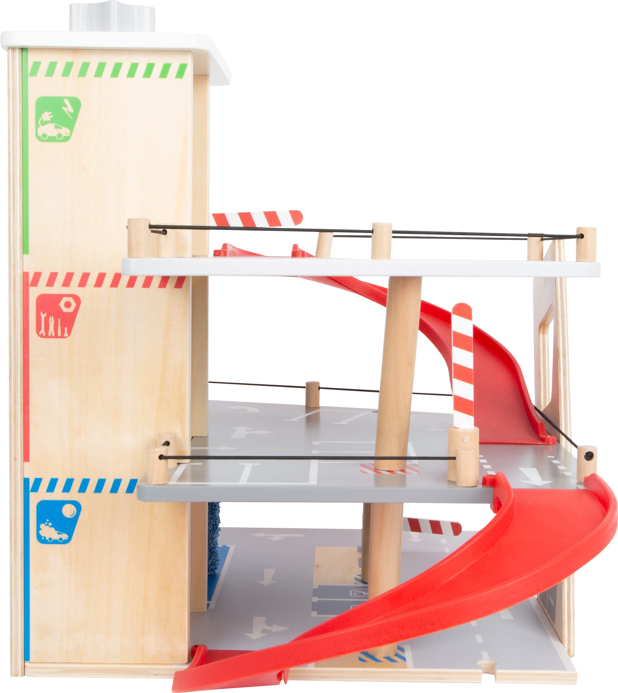 smallfoot 11676 autosilo premium legno 3 piani 2 auto