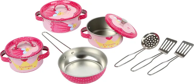 smallfoot Josephine 8970 Cucina Gioco 10 Pezzi Rosa