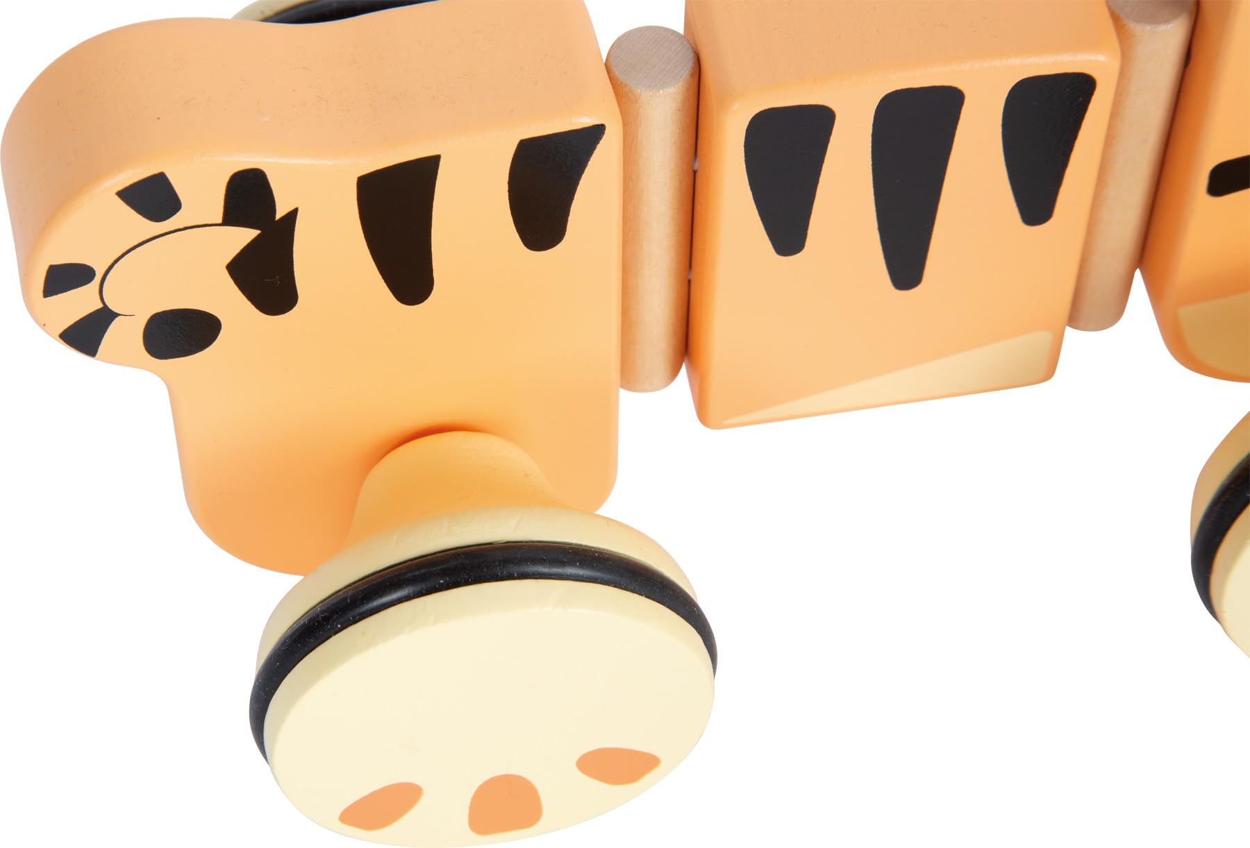 smallfoot Safari 12733 gioco da trascinare tigre legno 12 mesi