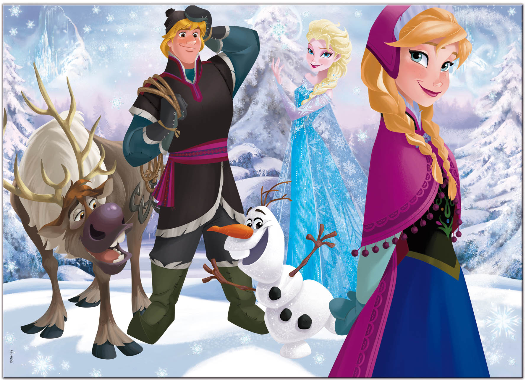 Lisciani Disney Puzzle DF Maxi Floor 35 Frozen maxipuzzle pavimento